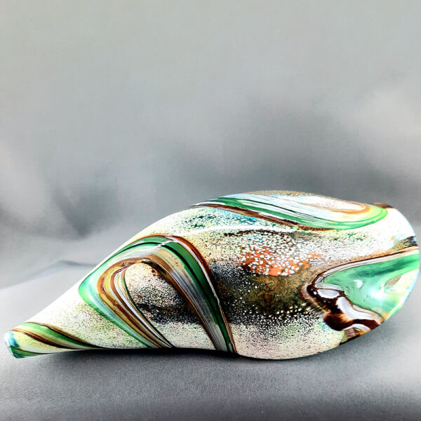 stunning art glass conch shell ag227(5)