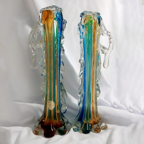 art glass elephant foot vases ag2133(3)