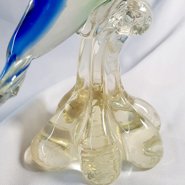 artglass dolphin ornament ag860