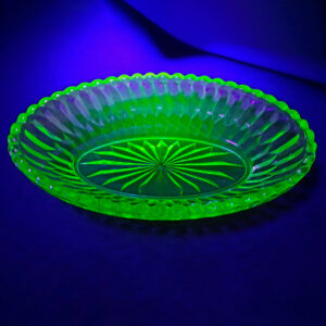 Uranium Glass Dish - Collecting & Caring Guide