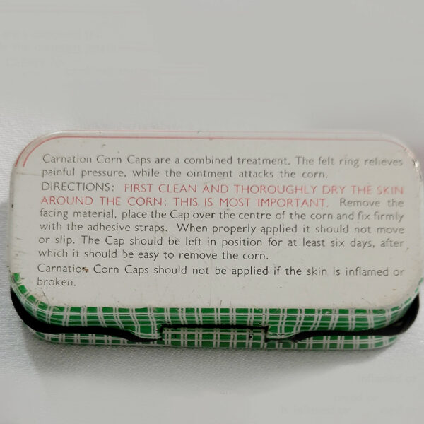 Carnation Corn Caps Tin