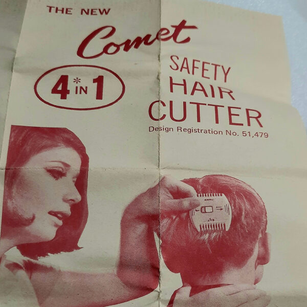 Comet 4 in 1 Hair Cutter Manual