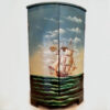 corner sailing ship cabinet