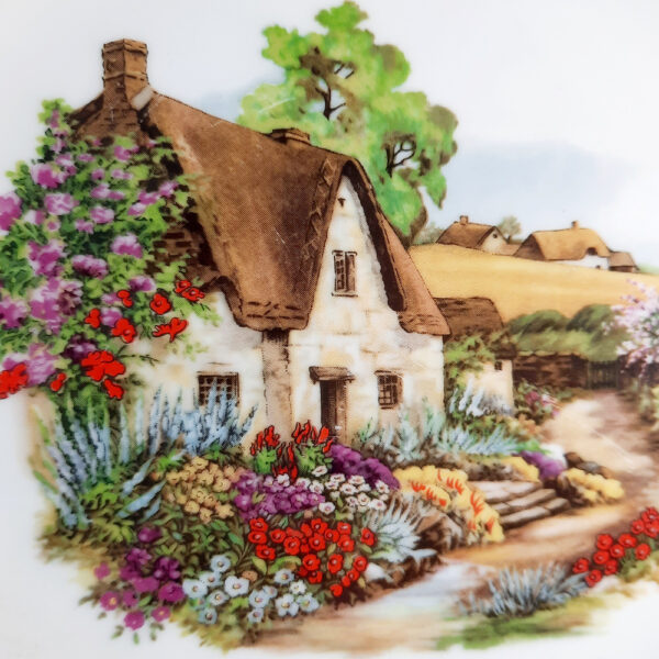 Thatched Cottage Plate