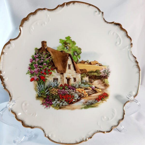 Thatched Cottage Plate