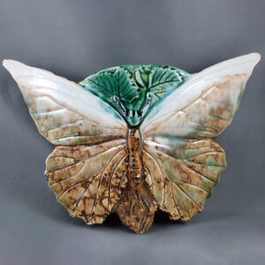 COL398-Majolica Butterfly Vase (3)