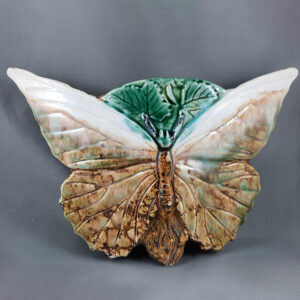 COL398-Majolica Butterfly Vase (Main)