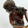 Bronze-Like Tennis Statue 2