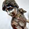 Bronze-Like Tennis Statue 4