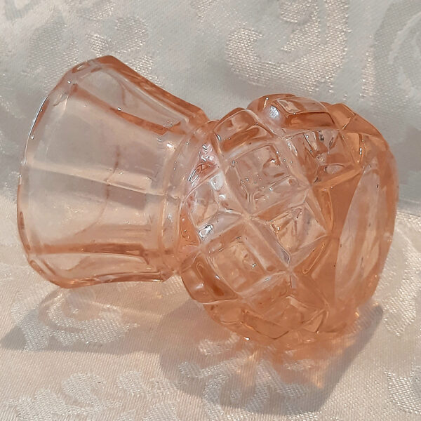 Pink Thistle Vase Base