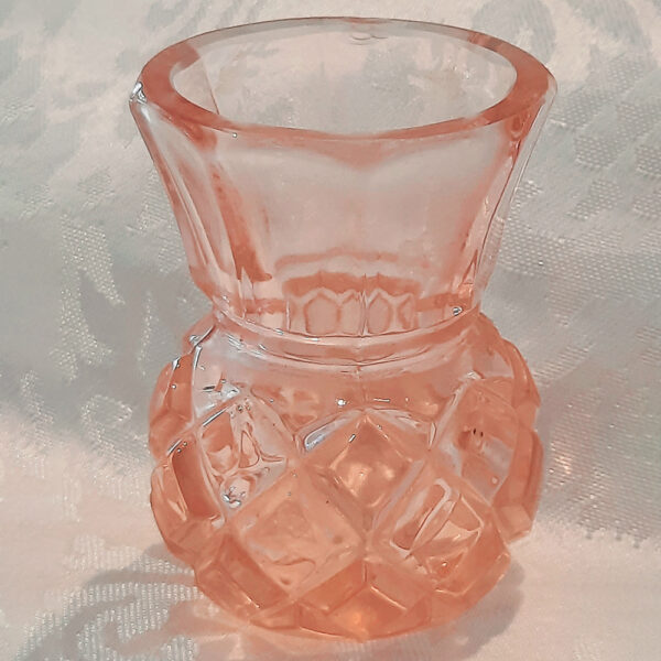 Pink Thistle Vase