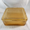 Large Refrigerator Amber Dish