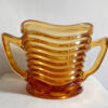 amber depression sugar bowl