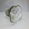 large vintage crown crystal petals vase