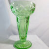 crown crystal glass vase emerald