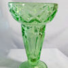 crown crystal glass vase emerald