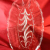 australian crown crystal bourke series serving dish