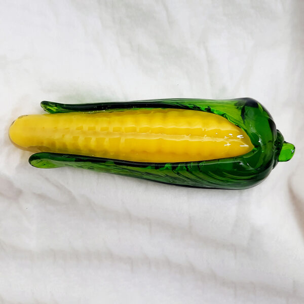 artglass murano style corn cob