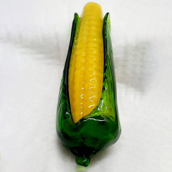 artglass murano style corn cob