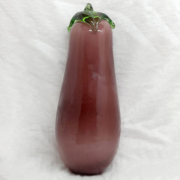 pale purple eggplant ornament