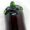 deep purple eggplant ornament