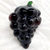 murano style art glass deep purple grapes