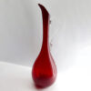 italian made deep red ewer jug
