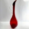 italian made deep red ewer jug