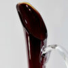 italian made deep red ewer jug