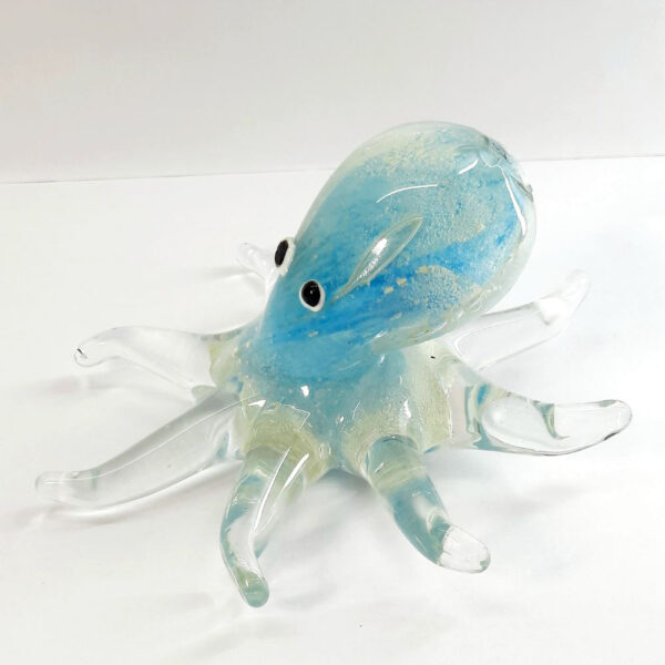 australian made artglass octopus