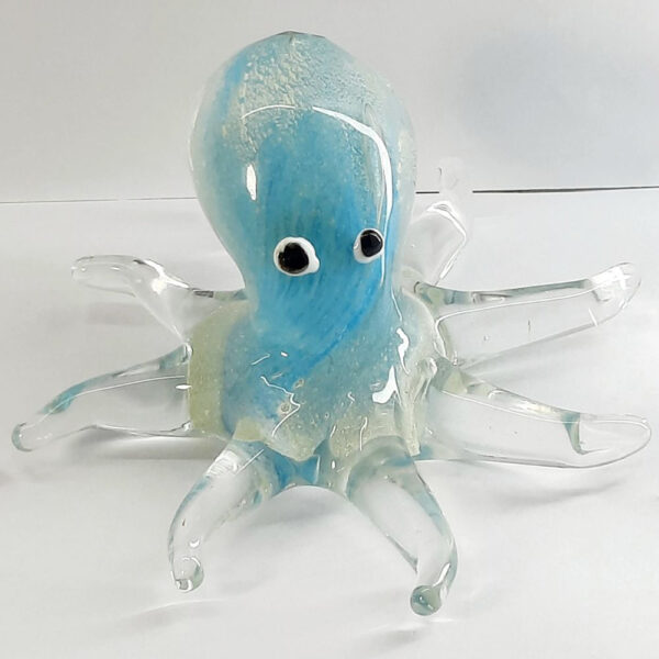 australian made artglass octopus