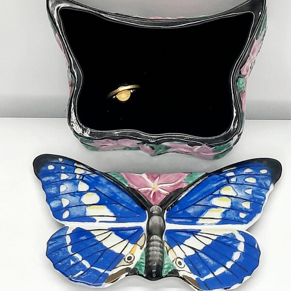 franklin mint collection butterfly music box #11