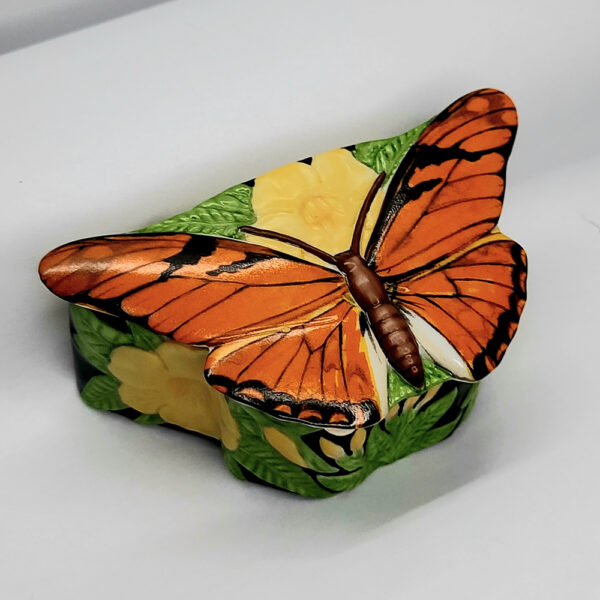 franklin mint collection butterfly music box #14