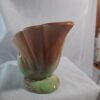 australian diana pottery fan shaped vase