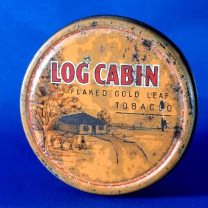 log cabin tin