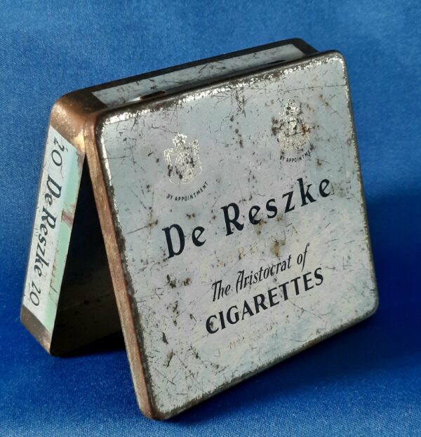 dr reszke cigarette tin