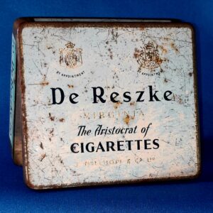 dr reszke cigarette tin