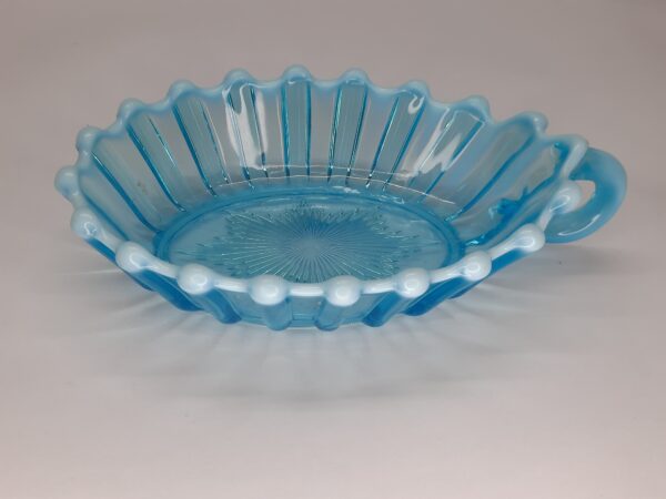 victorian davidsons blue pearline bowl