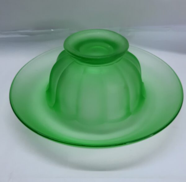 large english davidson pale green float bowl