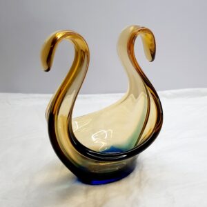 m.c.m italian sommerso art glass bowl