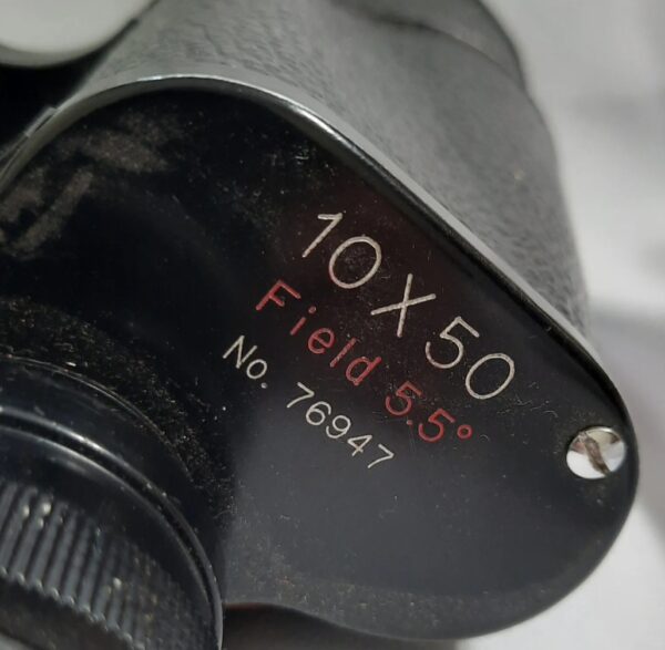 vintage karl schmidt 10x50 field binoculars