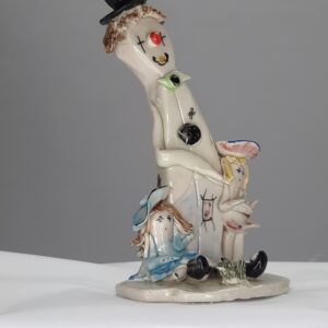 italian zampiva style porcelain figurine