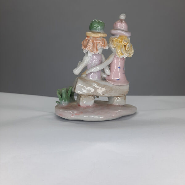 italian porcelain zampiva style figurine #99