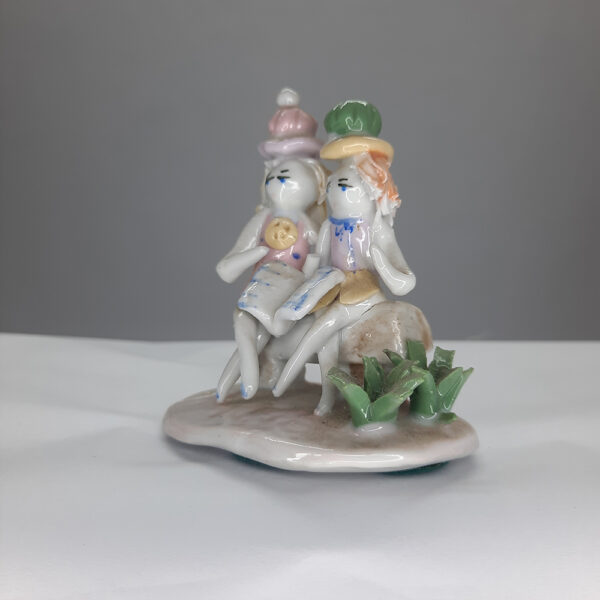 italian porcelain zampiva style figurine #99