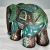 resin handpainted elephant figurine