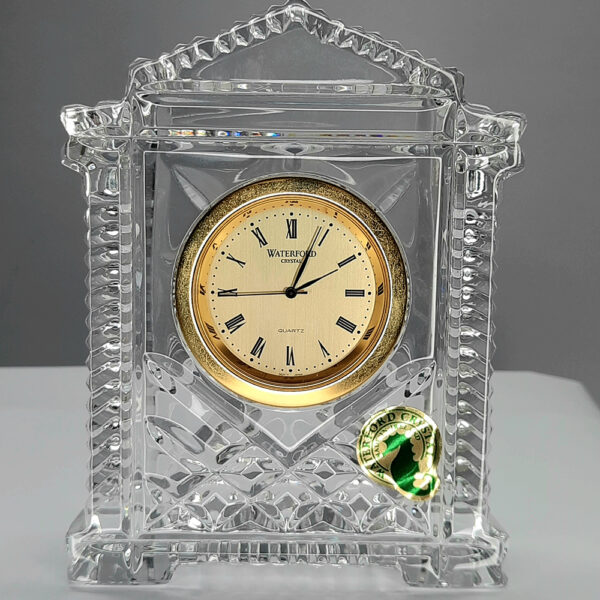 waterford crystal seiko mantel clock