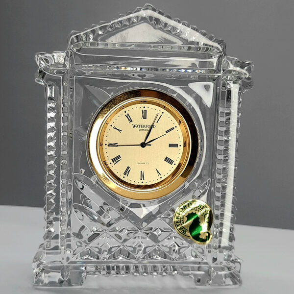 waterford crystal seiko mantel clock