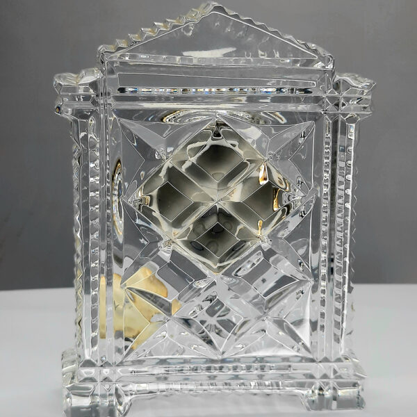 waterford crystal seiko mantel clock