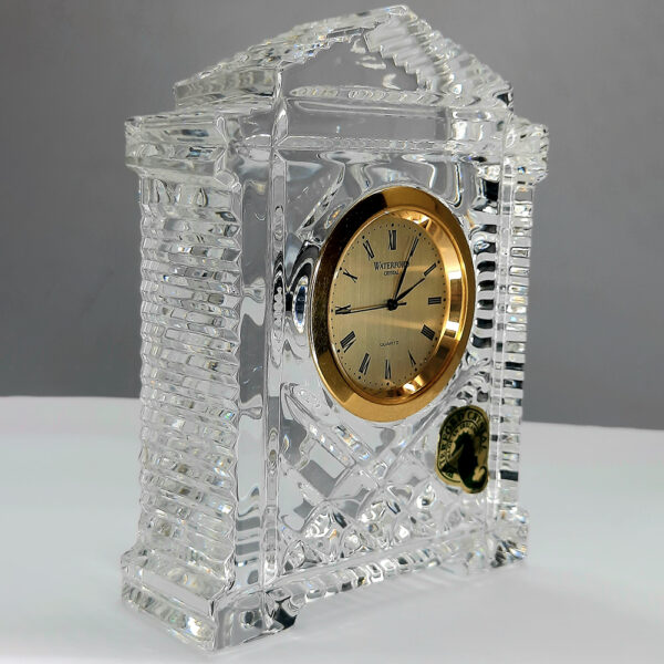 waterford crystal seiko mantel clock