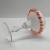 italian filagree candle holder pale pink